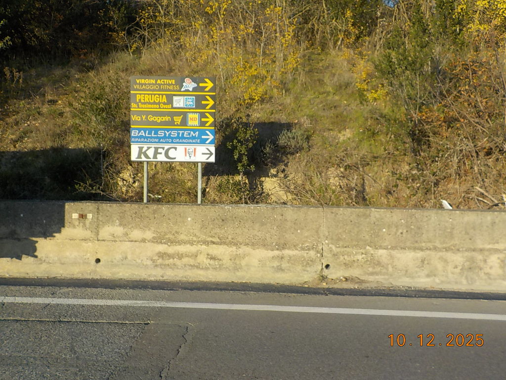 Impianto FRECCE / PREINSEGNE a Corciano, in zona Al Battibecco