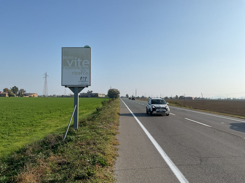 Impianto CARTELLONISTICA a Pontecurone