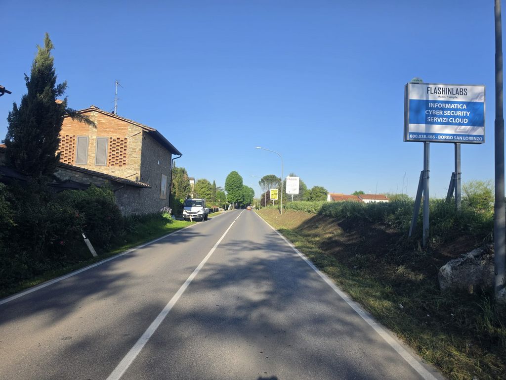 Impianto CARTELLONISTICA a Vicchio, in zona Mattagnano