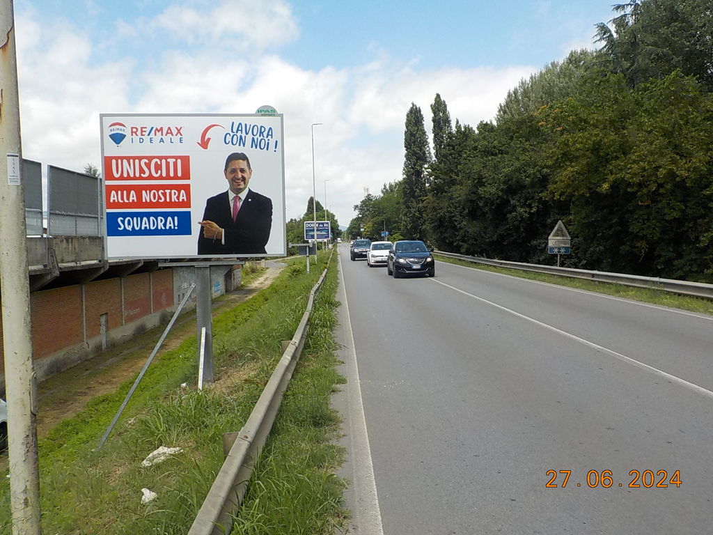 Impianto CARTELLONISTICA a San Giovanni Valdarno, in zona Bar Stadio