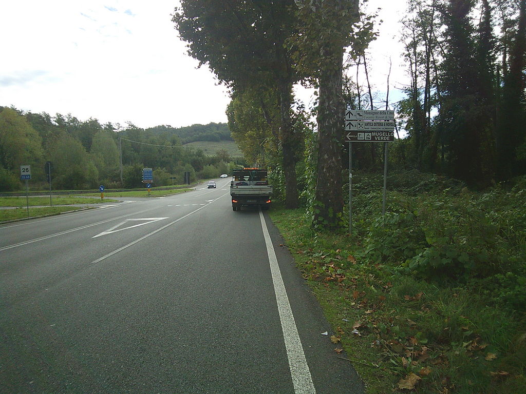 Impianto FRECCE / PREINSEGNE a Scarperia e San Piero, in zona Tamoil