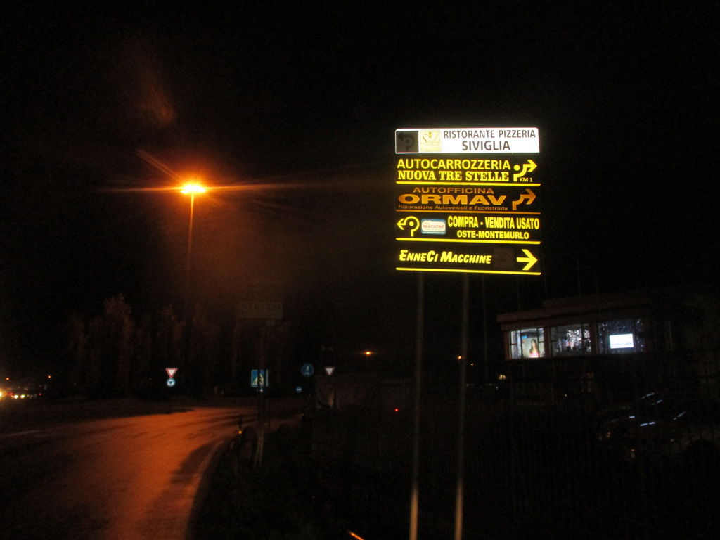 Impianto FRECCE / PREINSEGNE a Agliana, in zona MD