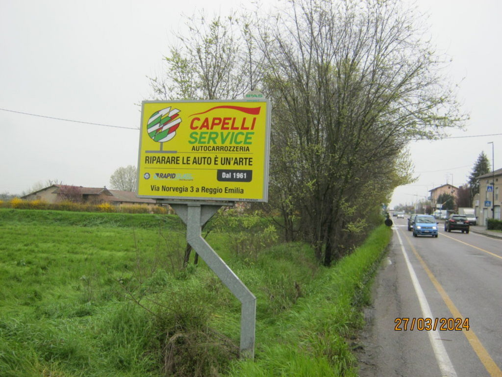 Impianto CARTELLONISTICA a Reggio nell'Emilia, in zona L'Incontro