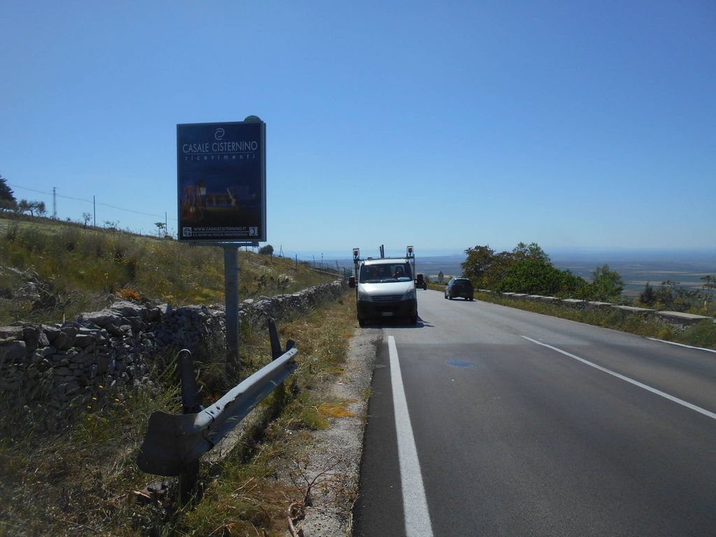 Impianto CARTELLONISTICA a San Giovanni Rotondo, in zona Chiesetta dell’Annunziata