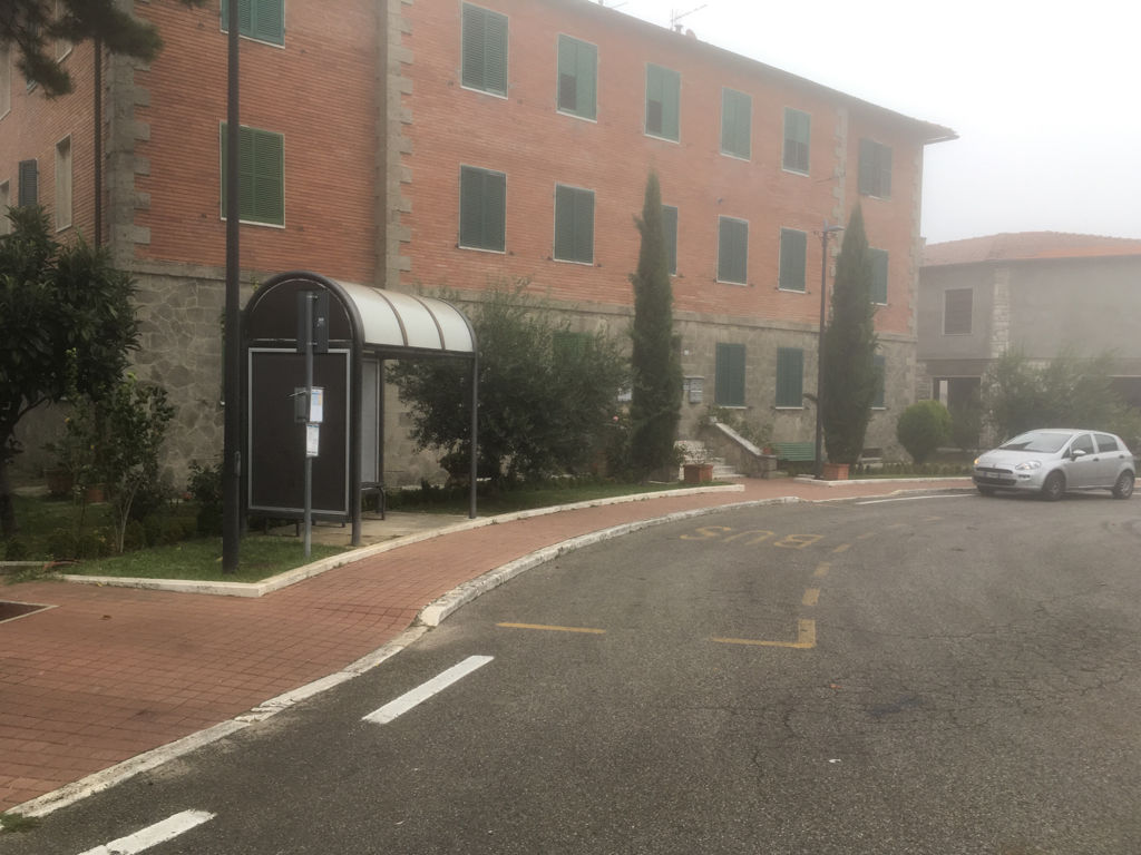 Impianto PENSILINA a Sarteano, in zona Bar dei Giardini