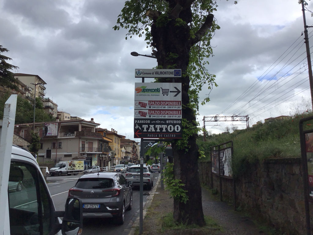 Impianto FRECCE / PREINSEGNE a Valmontone, in zona Infinity