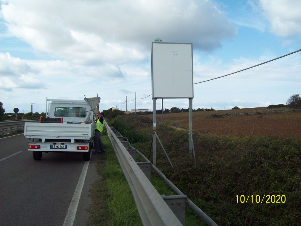 Impianto CARTELLONISTICA a Porto Torres