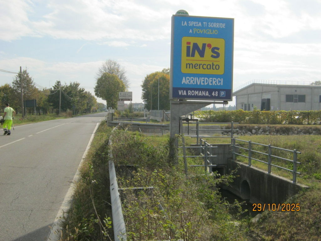 Impianto CARTELLONISTICA a Poviglio