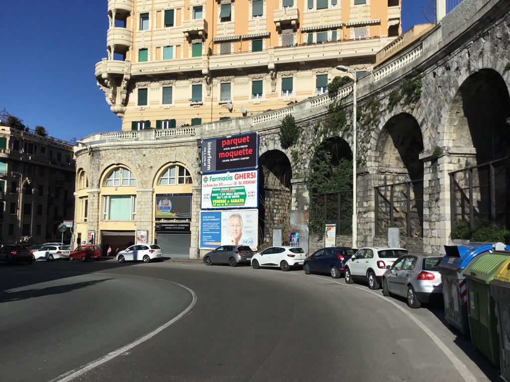 Impianto 6 X 3 a Genova, in zona Crash