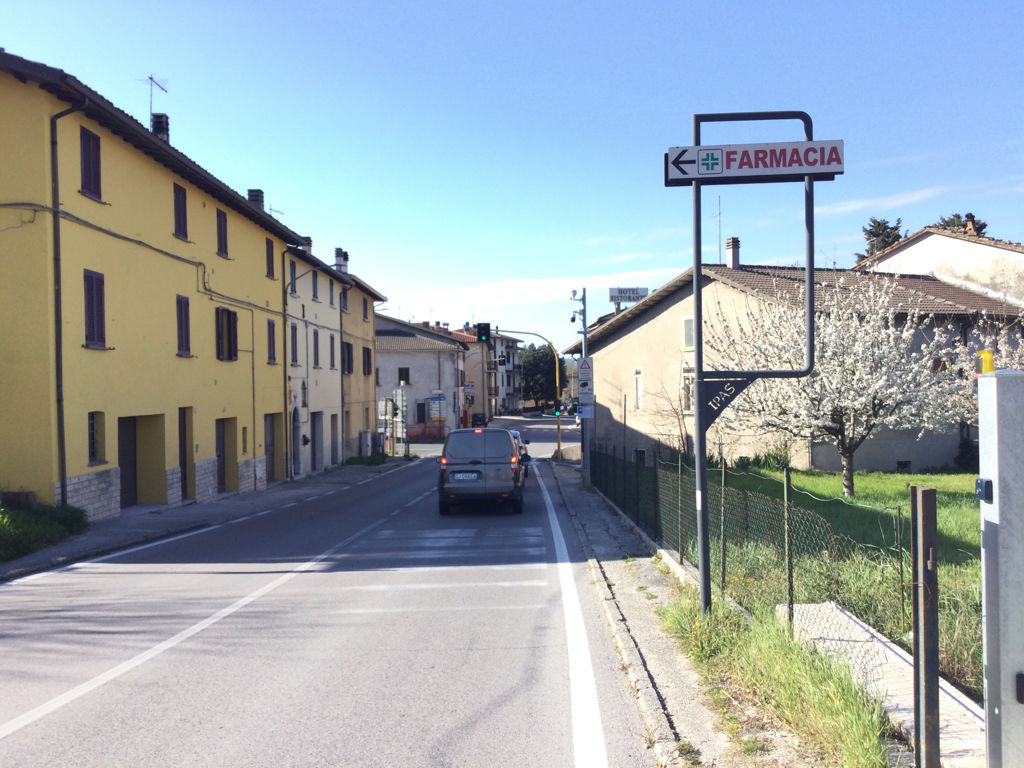 Impianto FRECCE / PREINSEGNE a Fossato di Vico, in zona Il gatto nero