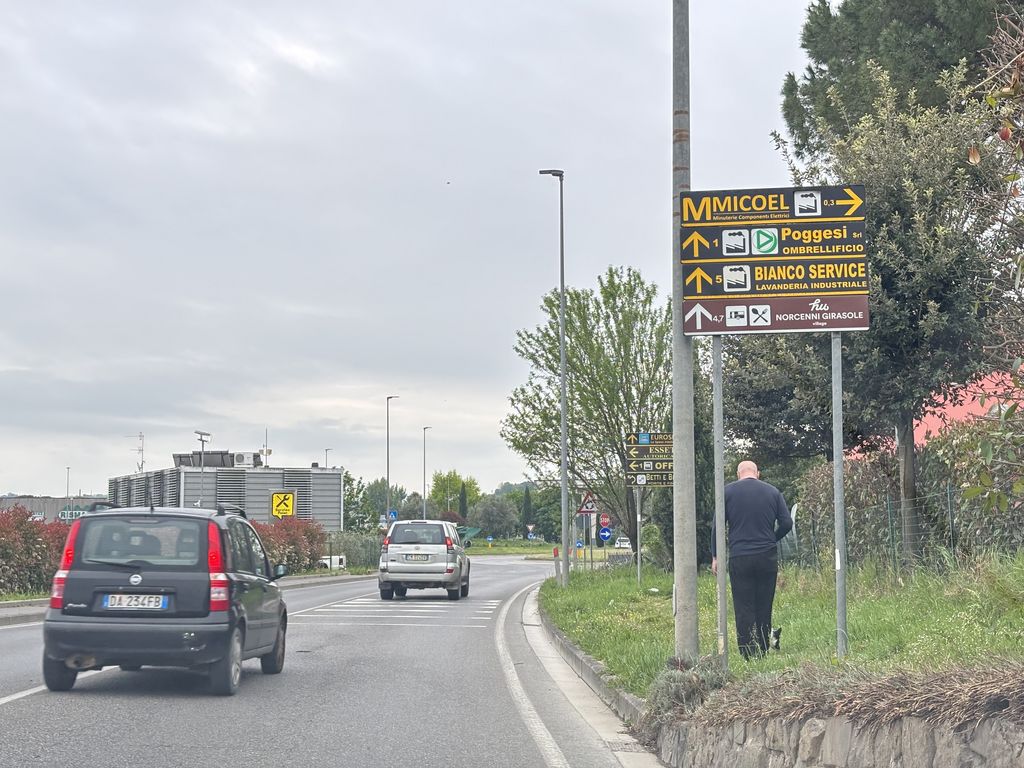 Impianto FRECCE / PREINSEGNE a Figline e Incisa Valdarno, in zona Osteria Il Postiglione