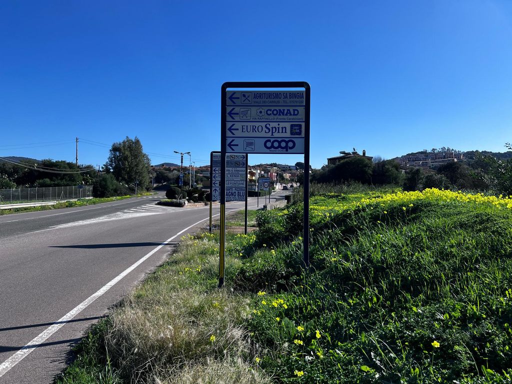 Impianto FRECCE / PREINSEGNE a Villasimius, in zona Blankanese