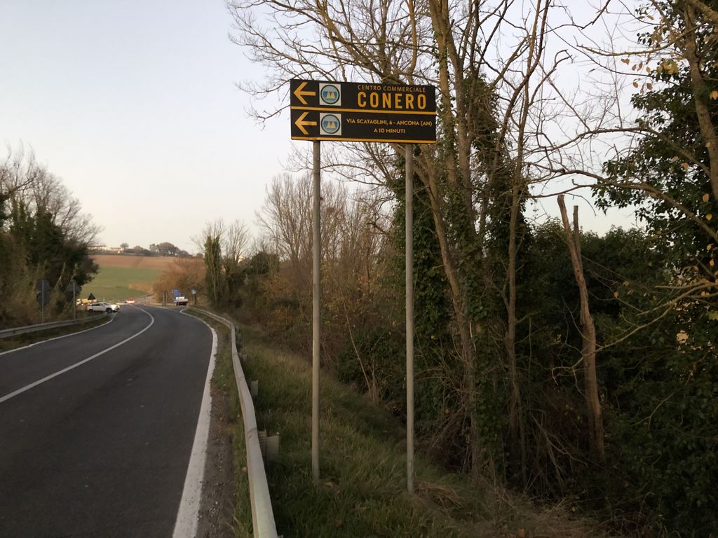Impianto FRECCE / PREINSEGNE a Camerano, in zona Cibarè
