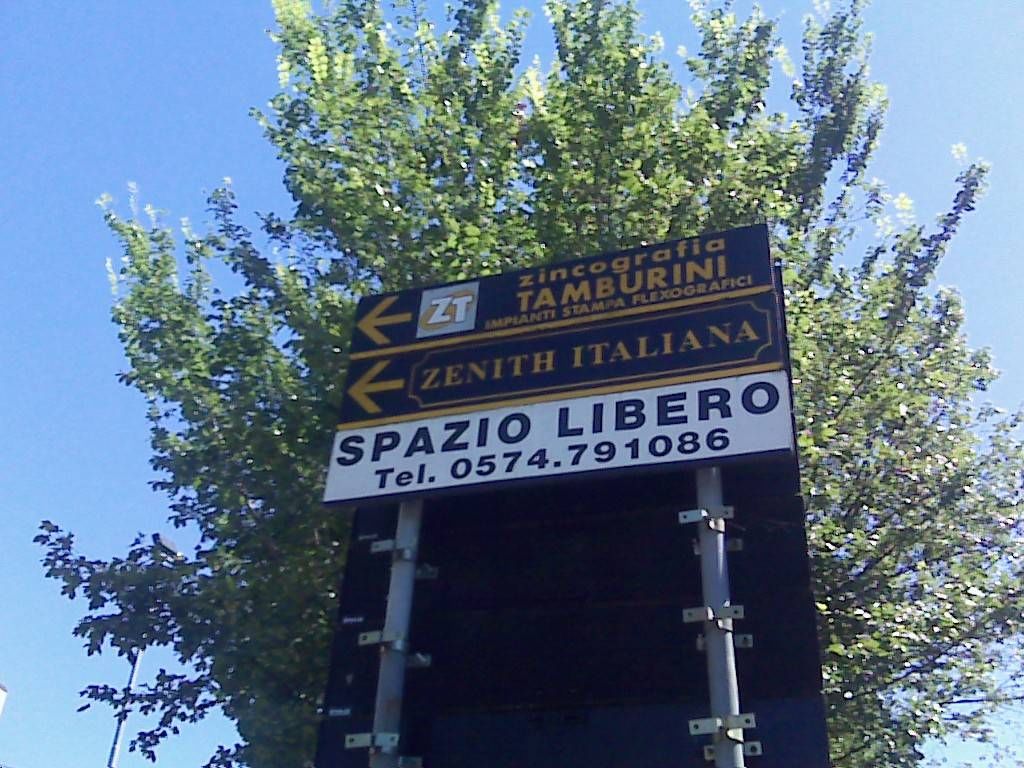 Impianto FRECCE / PREINSEGNE a Vinci, in zona Tamoil