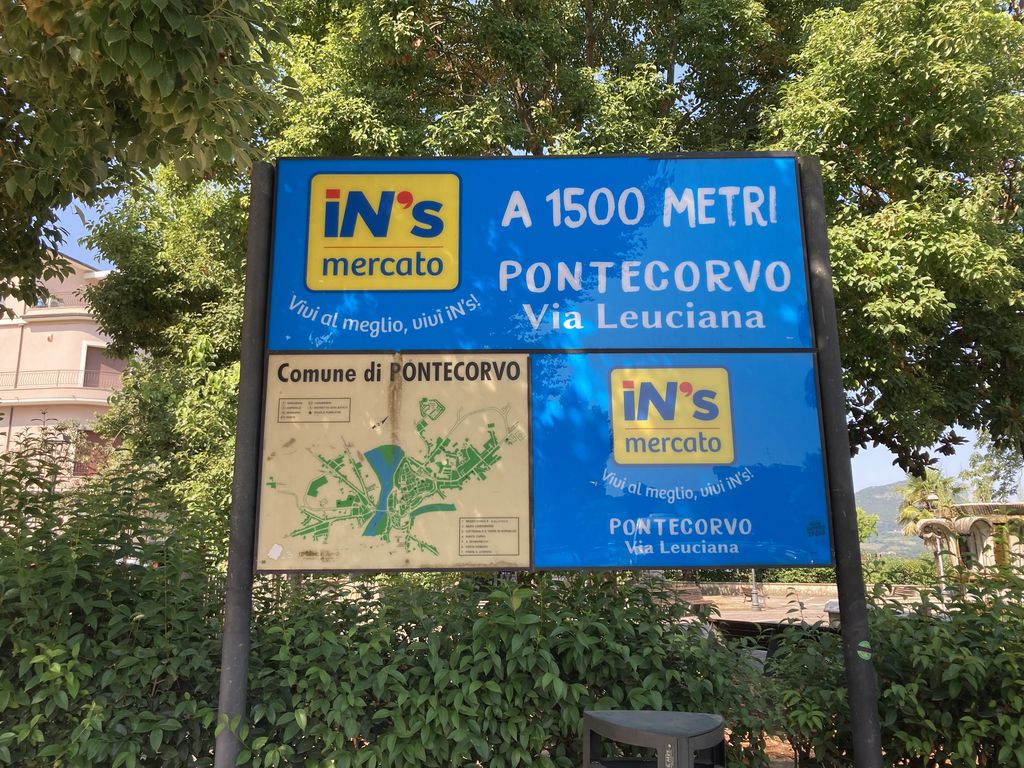 Impianto TURISTICO a Pontecorvo, in zona Monte dei Paschi di Siena
