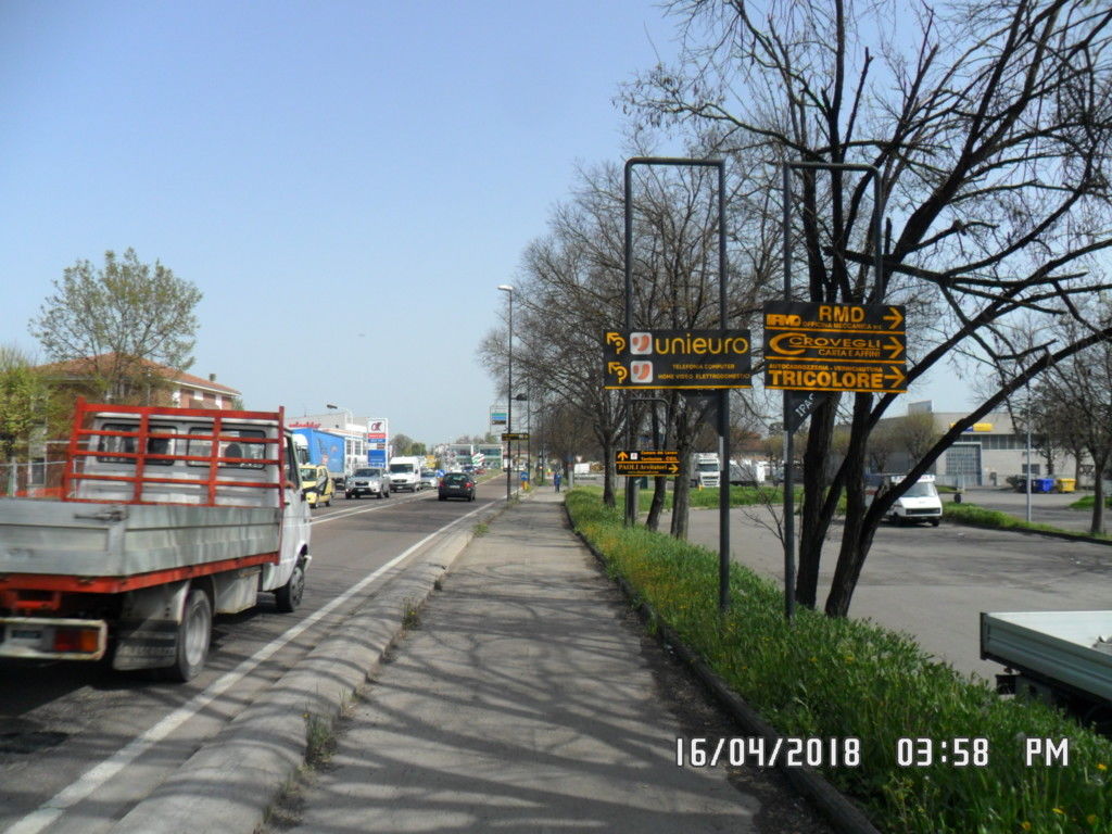 Impianto FRECCE / PREINSEGNE a Reggio nell'Emilia, in zona Giusto Spirito