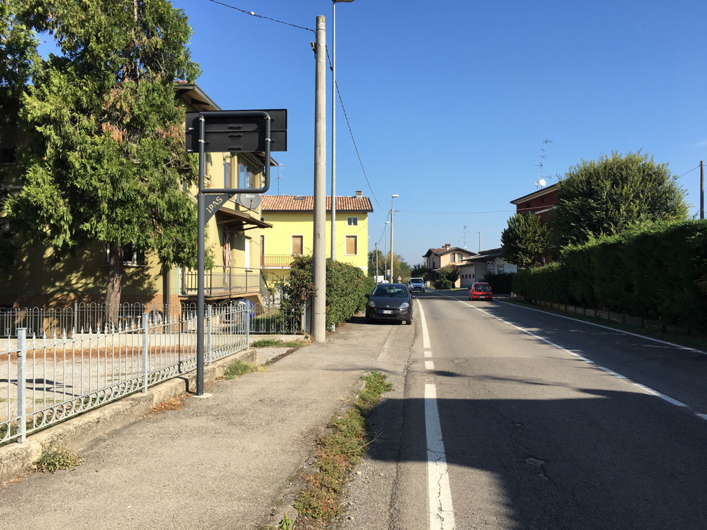 Impianto FRECCE / PREINSEGNE a San Polo d'Enza, in zona Bar Lago Nifa