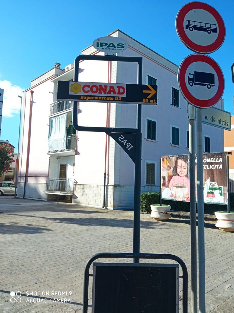 Impianto FRECCE / PREINSEGNE a Margherita di Savoia, in zona Porta Salina