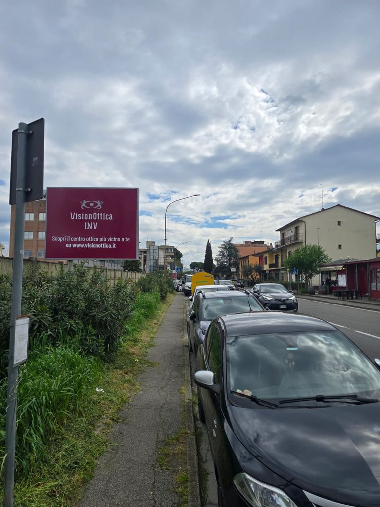 Impianto CARTELLONISTICA a Scandicci, in zona Scuola elementare A. Pettini