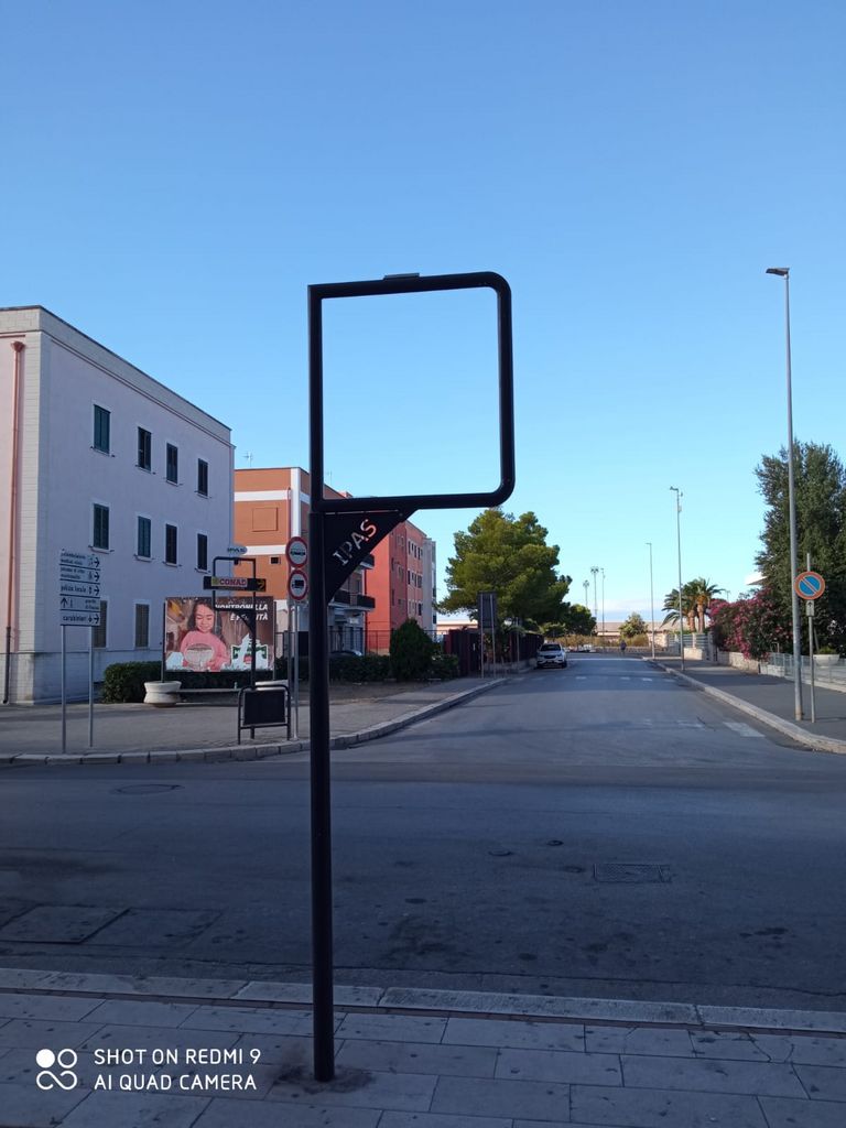 Impianto FRECCE / PREINSEGNE a Margherita di Savoia, in zona Porta Salina