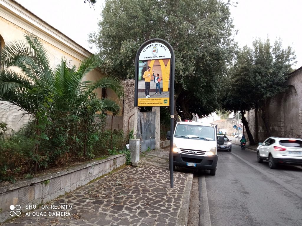 Impianto PALINA a Capua, in zona Cattedrale dei Santi Stefano ed Agata