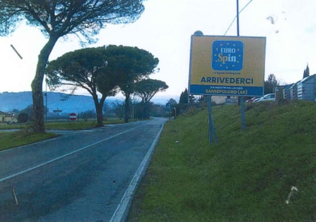 Impianto CARTELLONISTICA a Sansepolcro, in zona Ristorante Lincanto