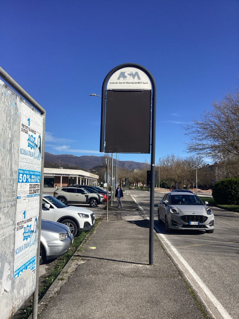 Impianto PALINA a Rieti, in zona Parco Paul Harris