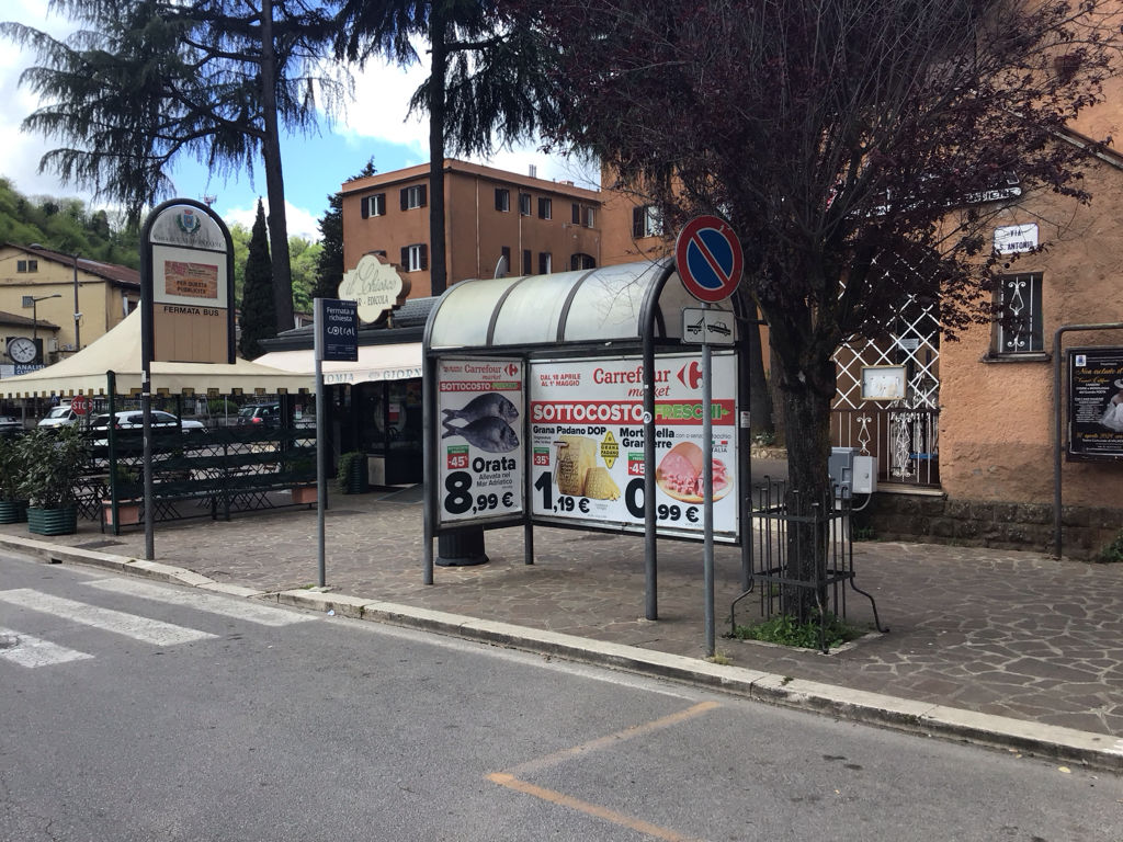 Impianto PENSILINA a Valmontone, in zona Crai