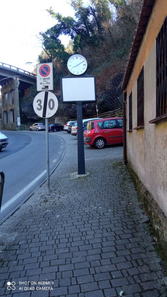 Impianto OROLOGIO a Nemi, in zona Bove die Pini