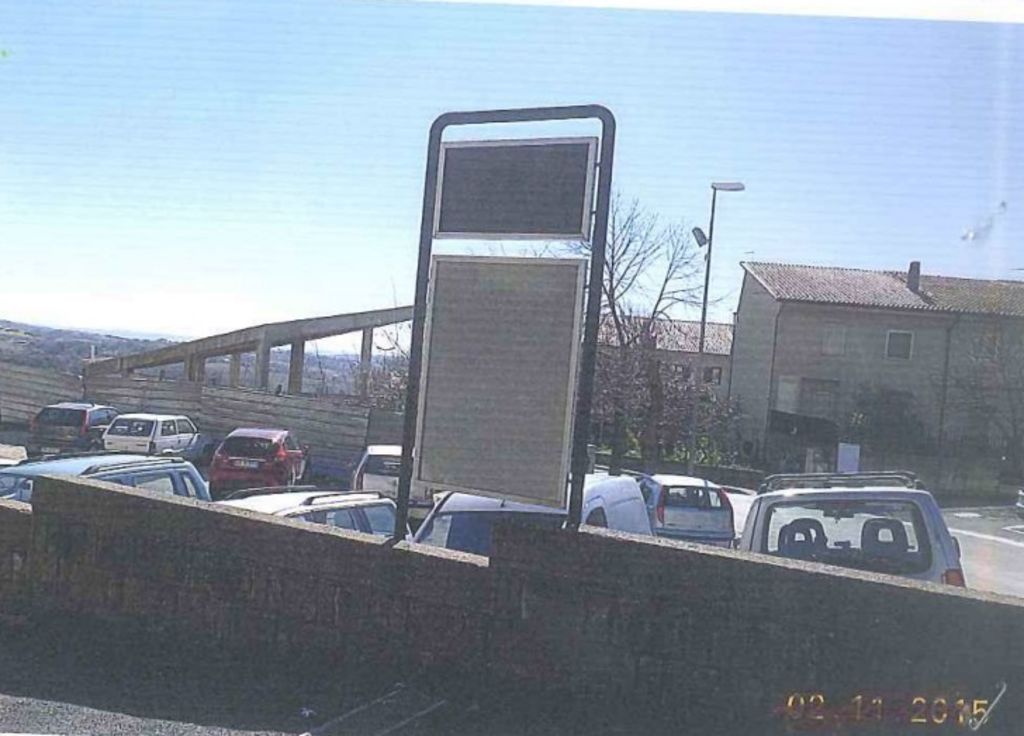 Impianto TABELLA a Sant'Oreste, in zona Museo Naturalistico del Monte Soratte