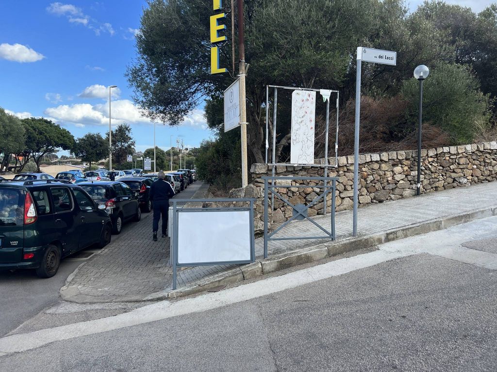 Impianto TRANSENNA a Palau, in zona Trattoria Pata&Vino