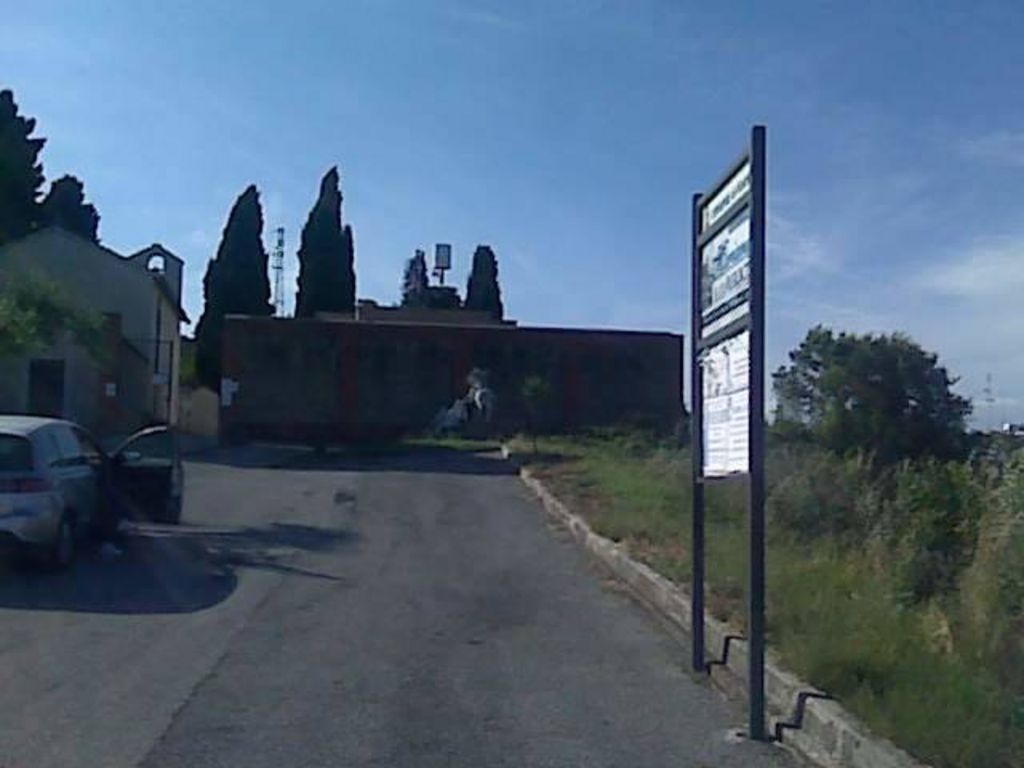 Impianto TABELLA a Riano, in zona Banca di Credito Cooperativo di Riano