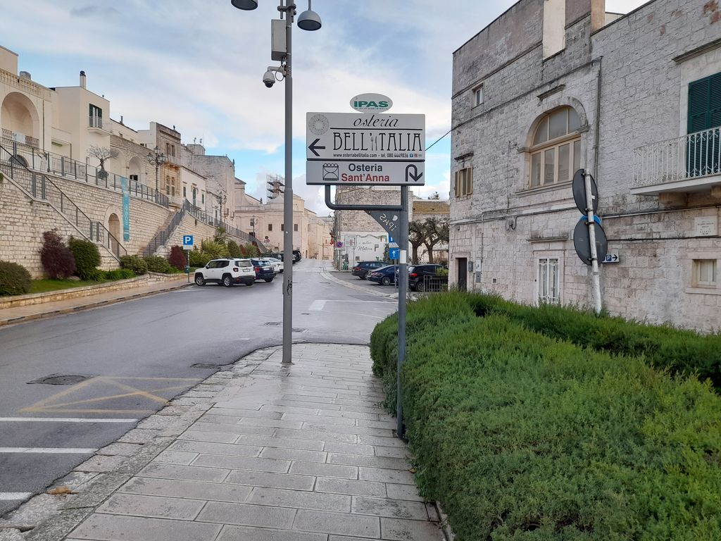 Impianto FRECCE / PREINSEGNE a Cisternino, in zona Baol