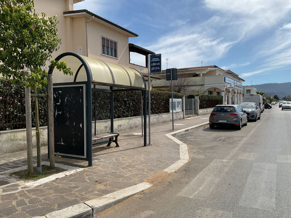 Impianto PENSILINA a San Felice Circeo, in zona Scuola dell'Infanzia 
