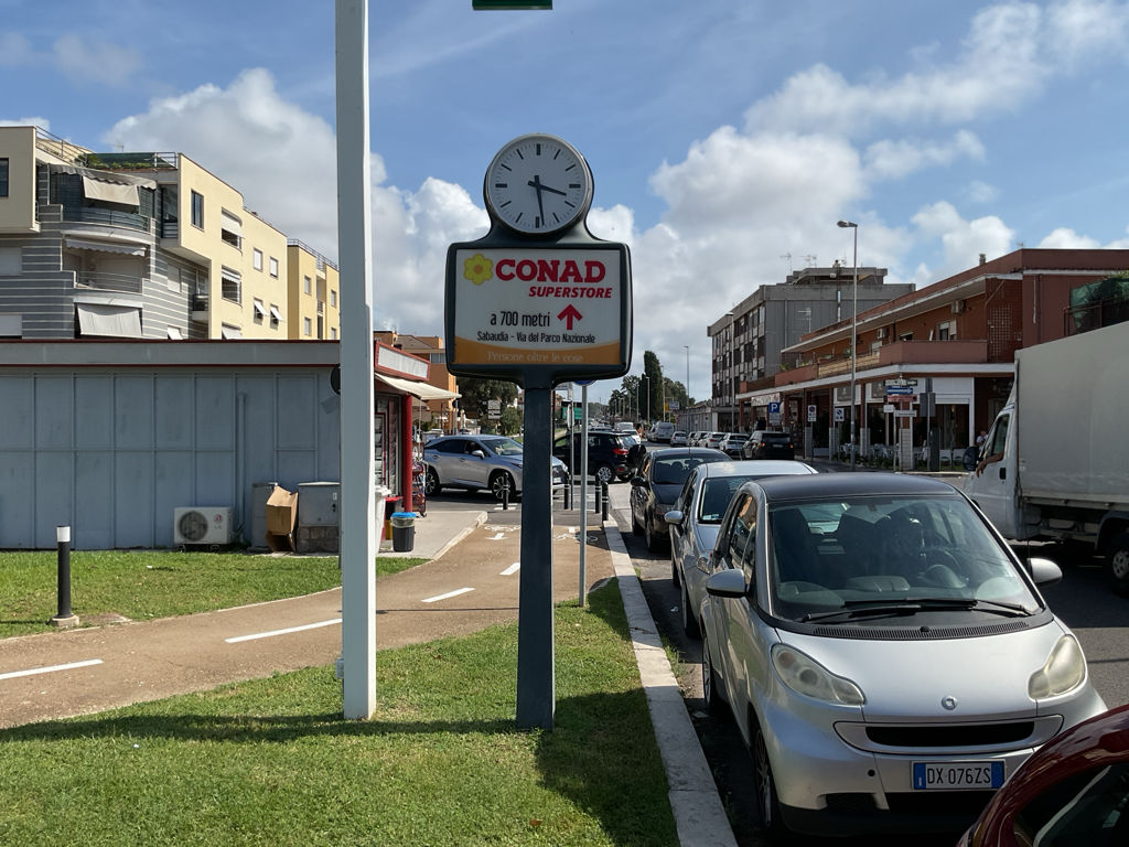 Impianto OROLOGIO a Sabaudia, in zona Pizza Italia