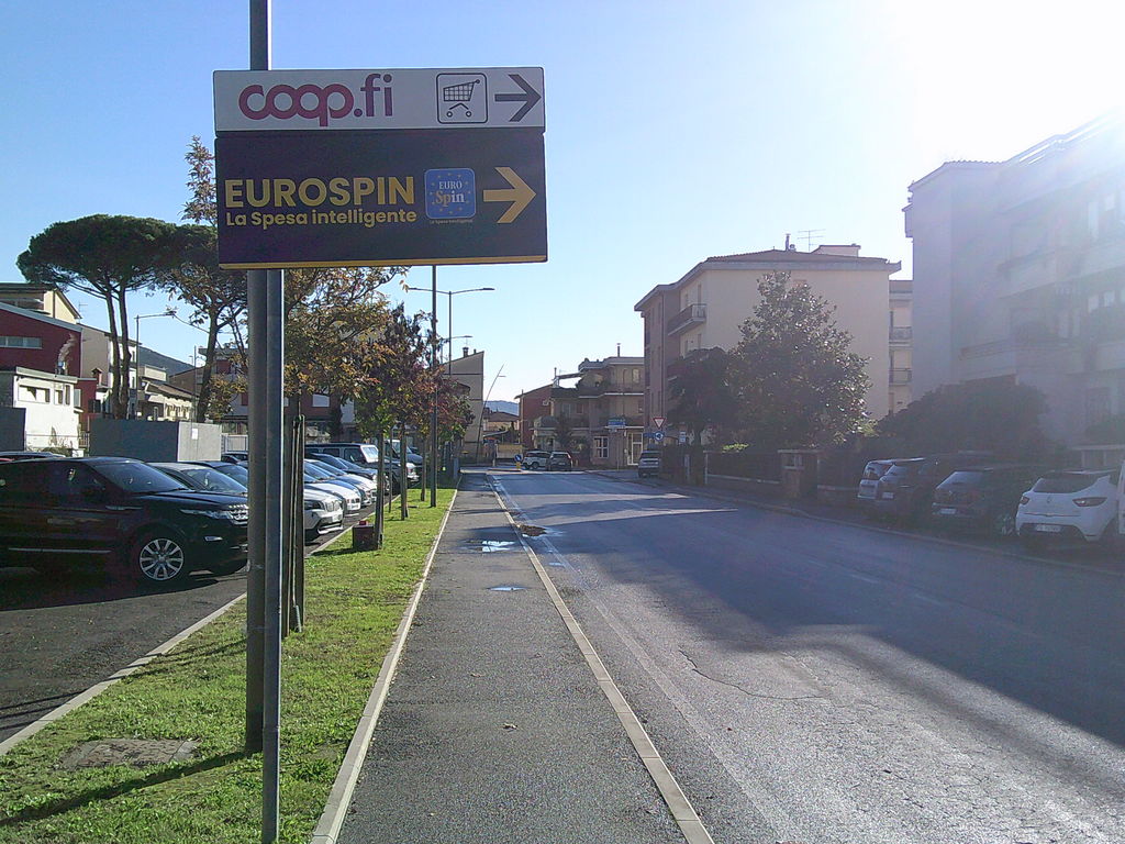 Impianto FRECCE / PREINSEGNE a Montemurlo, in zona Poste Italiane