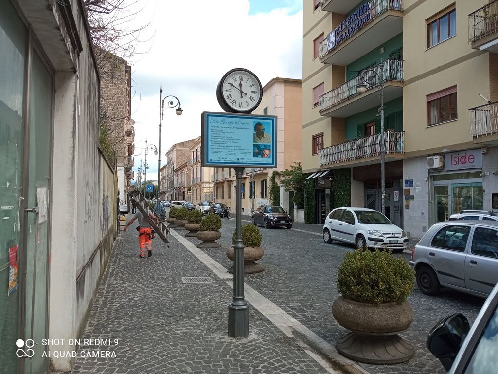 Impianto OROLOGIO a Santa Maria Capua Vetere, in zona Jean Louis David