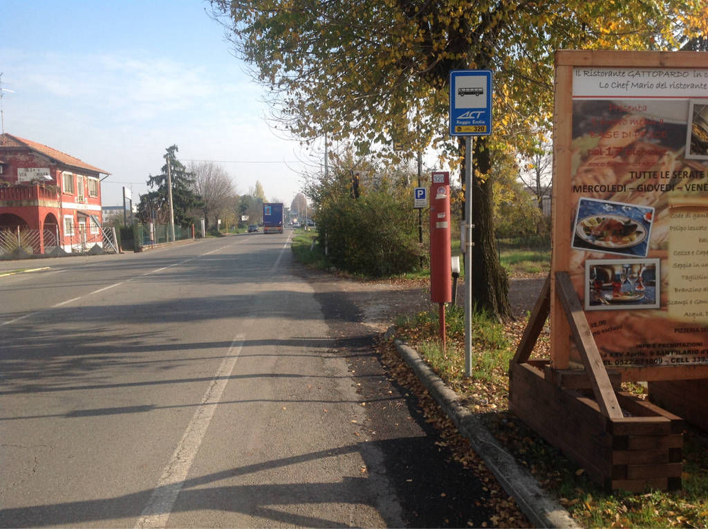Impianto PALINA a Sant'Ilario d'Enza, in zona Area Scolastica