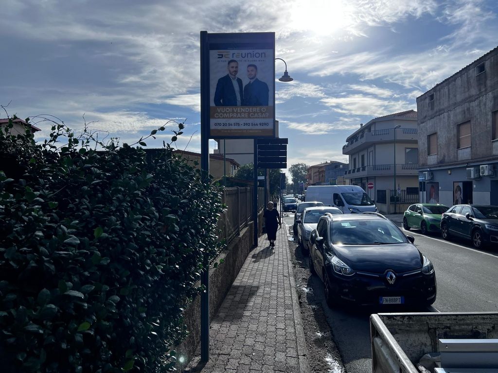 Impianto PALINA a Capoterra, in zona Piazza Paolo Borsellino