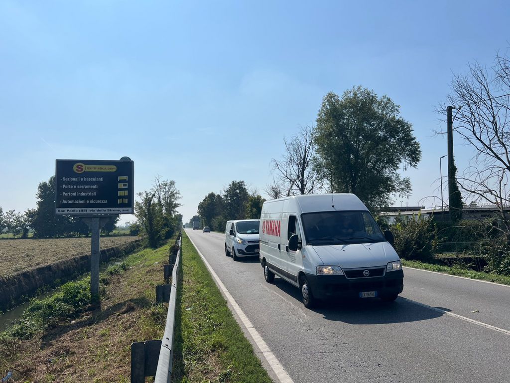 Impianto CARTELLONISTICA a Verolanuova, in zona Cadignano - via s.martino