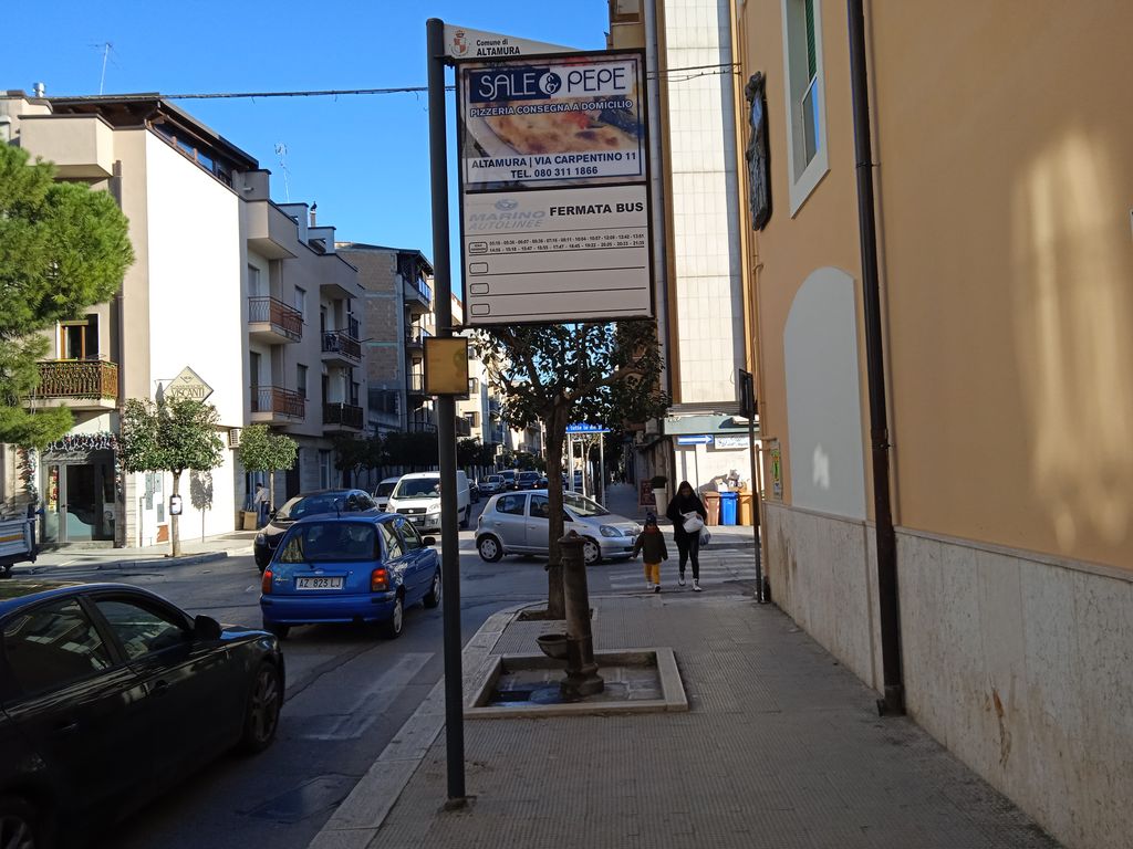 Impianto PALINA a Altamura, in zona Pein Assutt