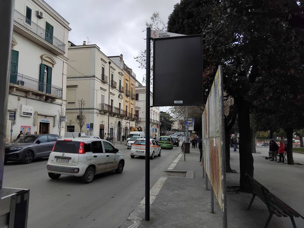 Impianto PALINA a Altamura, in zona Caffe' Ronchi Striccoli