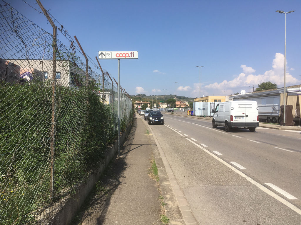 Impianto FRECCE / PREINSEGNE a Figline e Incisa Valdarno, in zona Dpiù