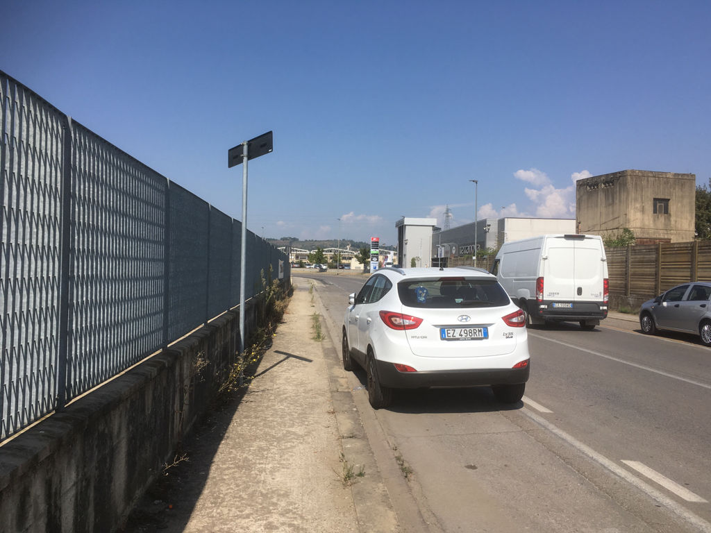 Impianto FRECCE / PREINSEGNE a Figline e Incisa Valdarno, in zona Parco Commerciale 