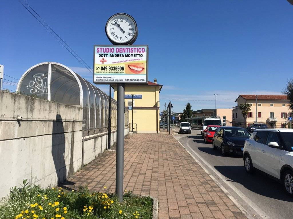 Impianto OROLOGIO a San Giorgio delle Pertiche, in zona Trattoria Dai Spigoi