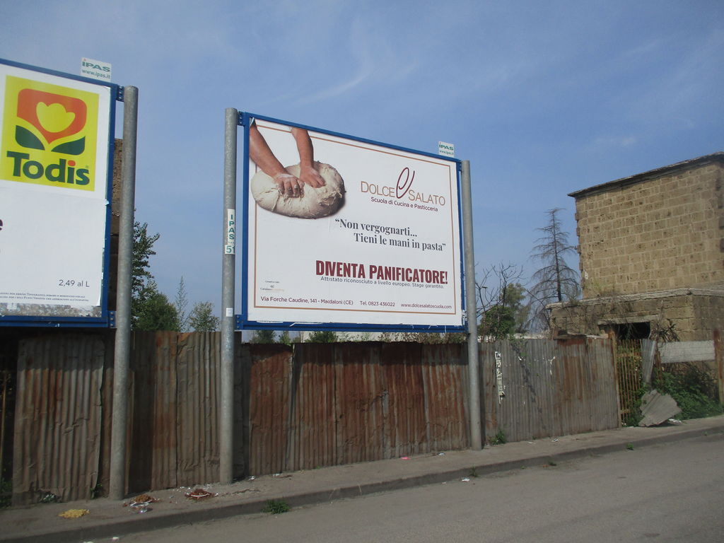 Impianto POSTER a Caserta, in zona IP