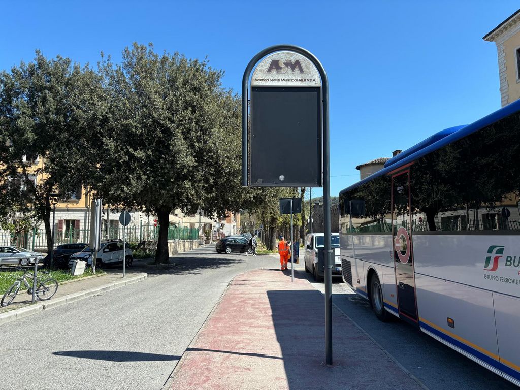 Impianto PALINA a Rieti, in zona Snack bar