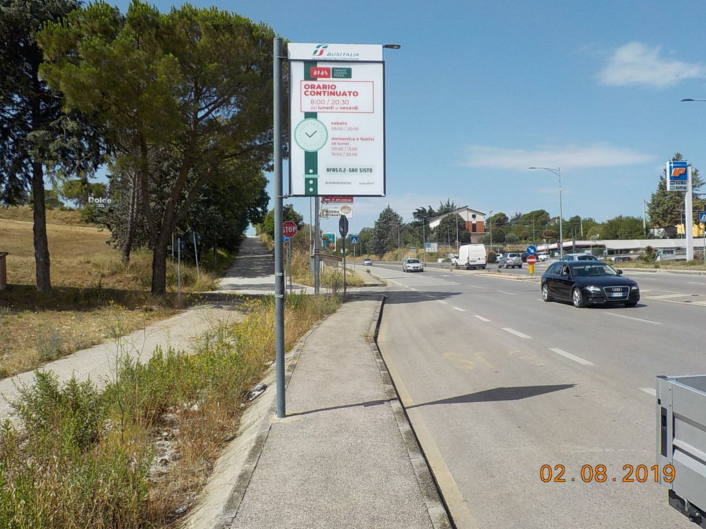 Impianto PALINA a Perugia, in zona La Piccola Loggia