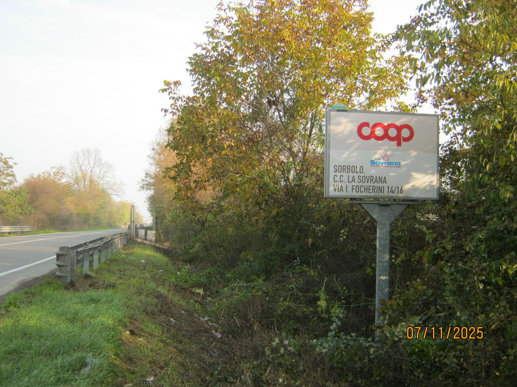 Impianto CARTELLONISTICA a Poviglio