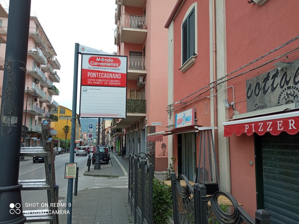 Impianto PALINA a Pontecagnano Faiano, in zona Stadio Comunale 